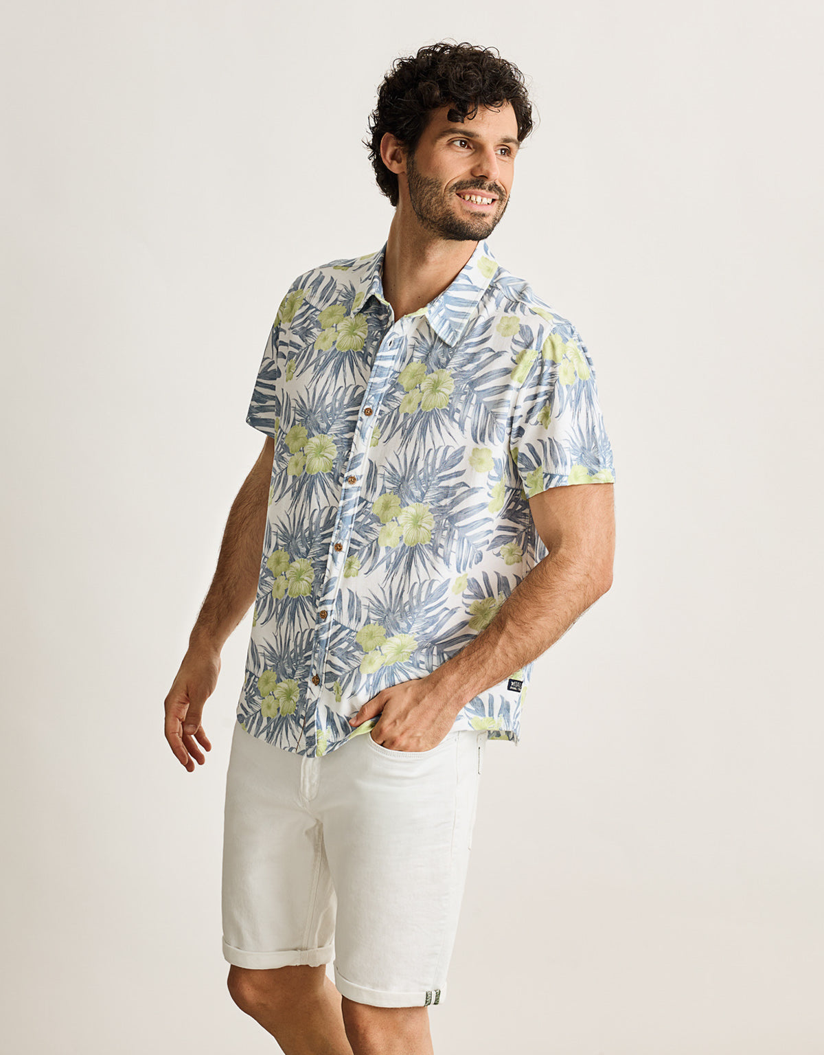 Camisa Manga Corta Blanco - Thorned 4