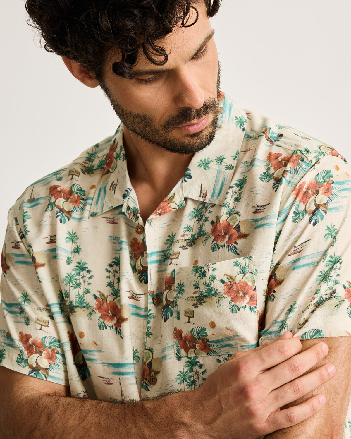 Camisa Manga Corta Off White - Waikiki 2