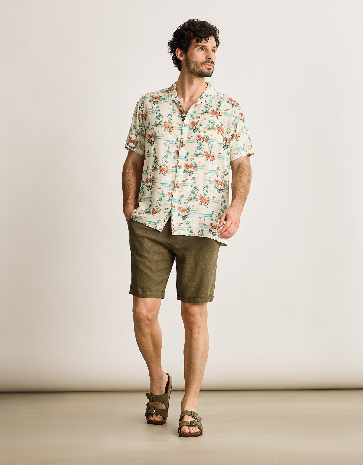 Camisa Manga Corta Off White - Waikiki 6