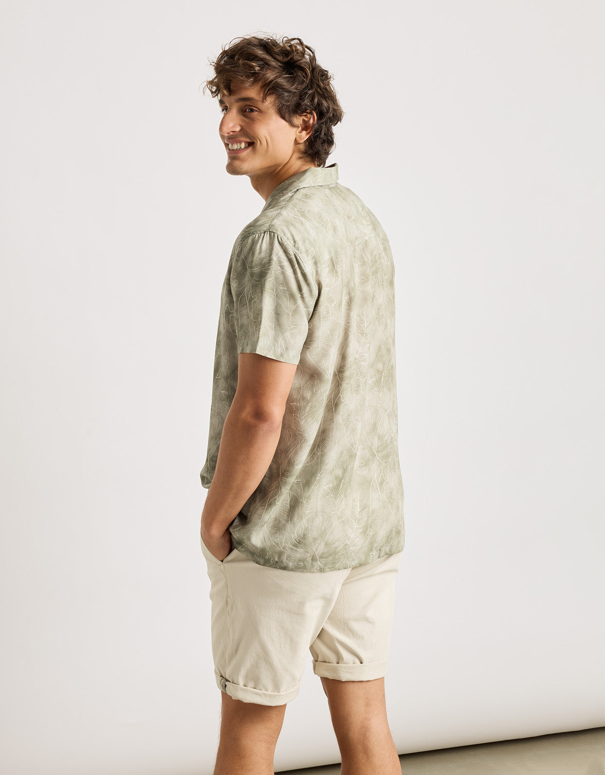 Camisa Manga Corta Verde - Soto 2