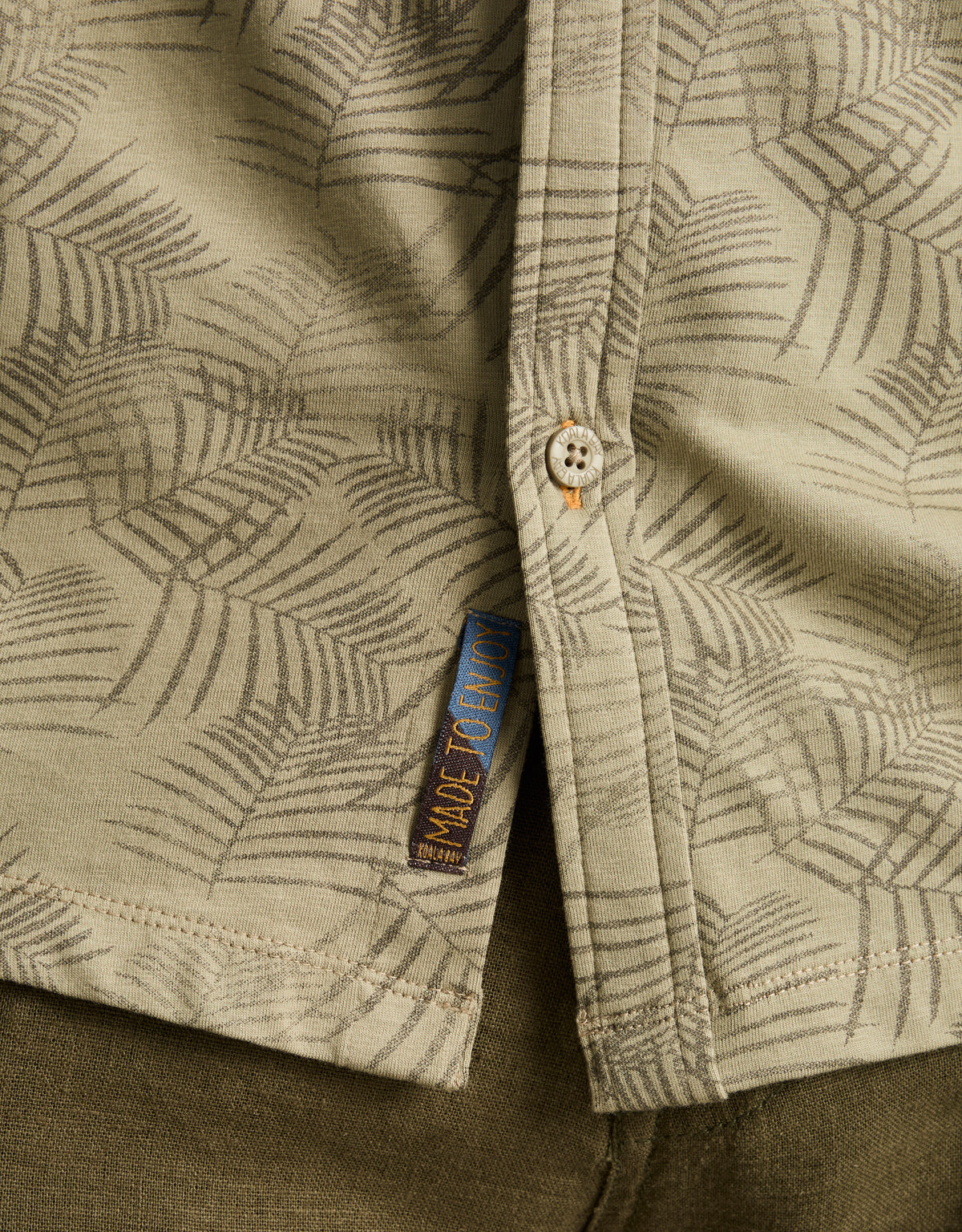 Camisa Manga Corta Kaki - Zendaya 5