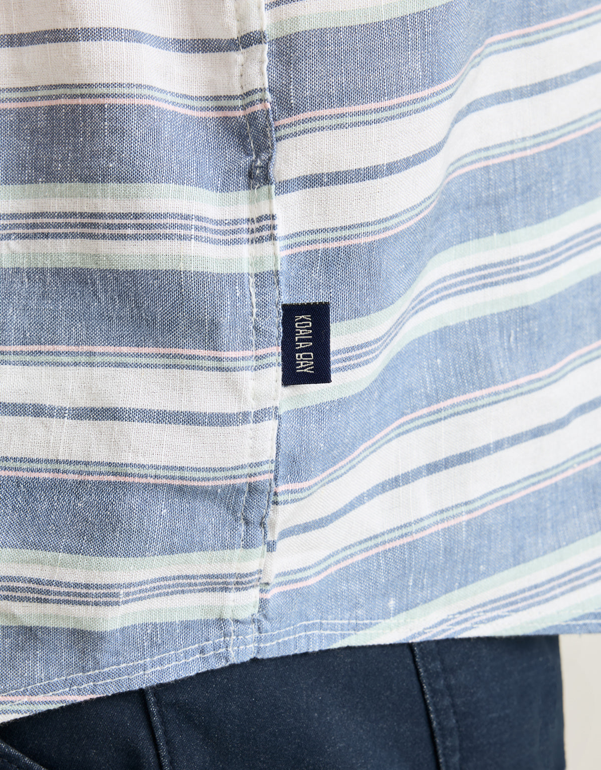 Camisa Manga Corta Azul - Coated 5