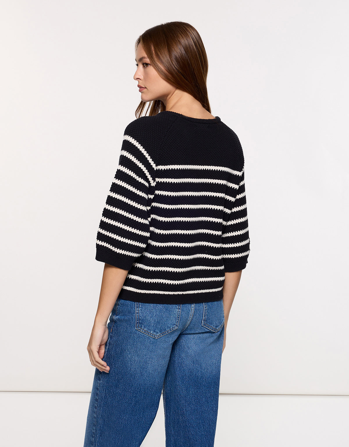 Schwarz Pullover Streifen – Zibri