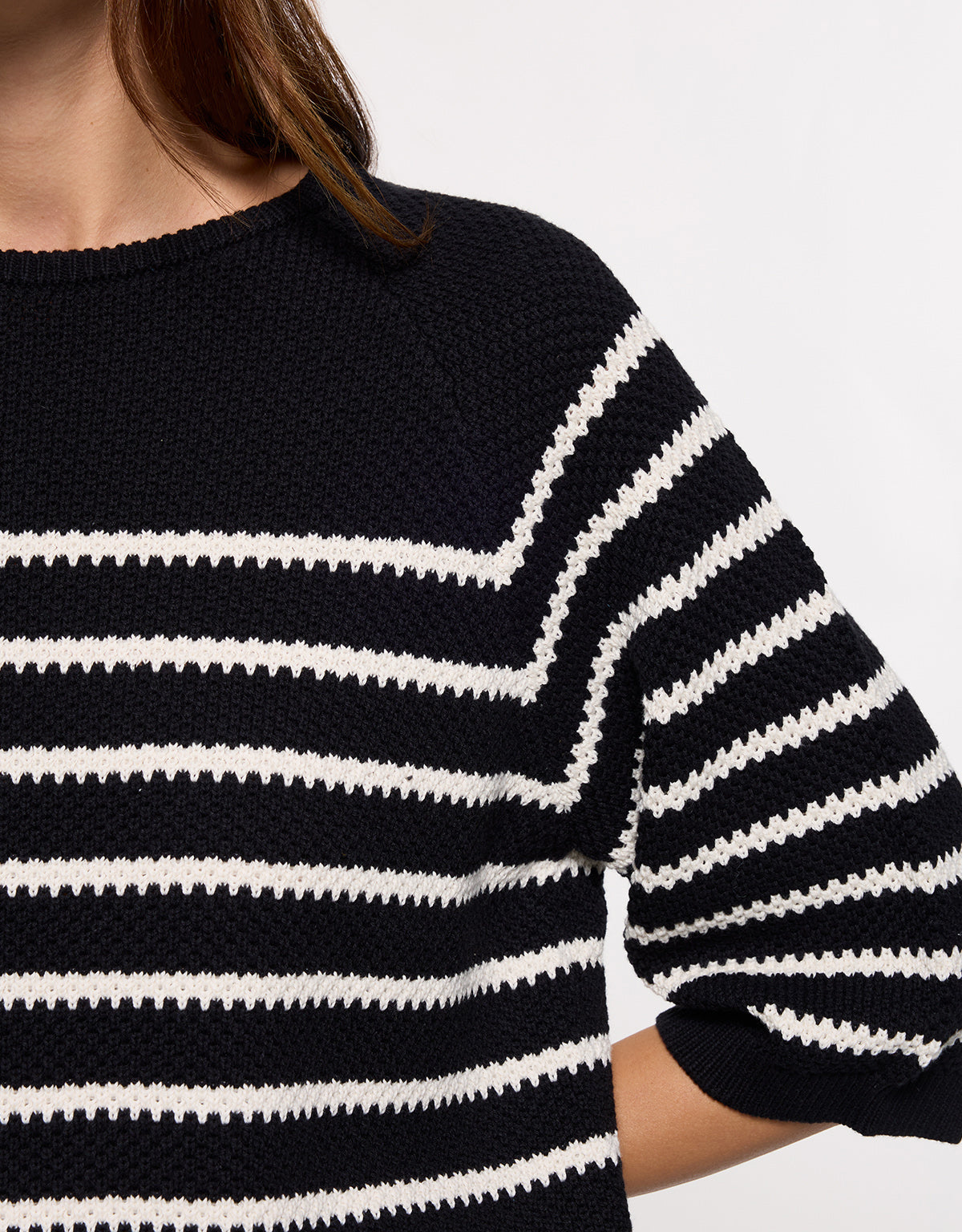 Schwarz Pullover Streifen – Zibri