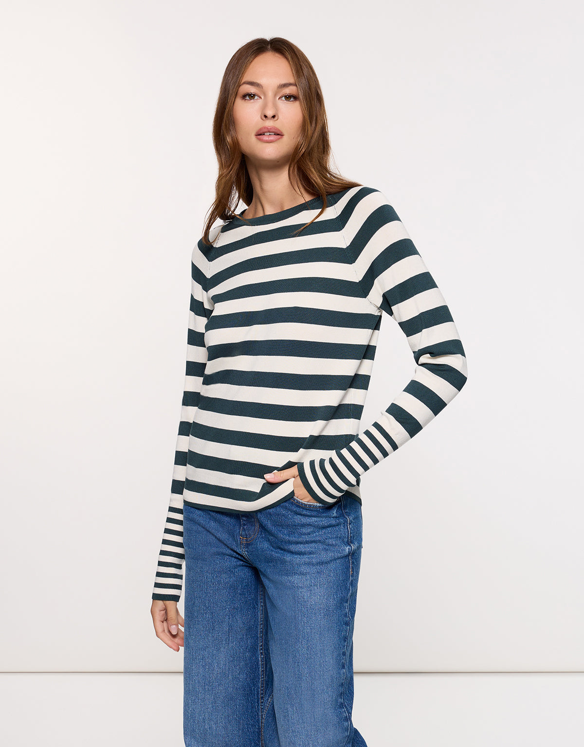 Jersey Verde Rayas - Brave