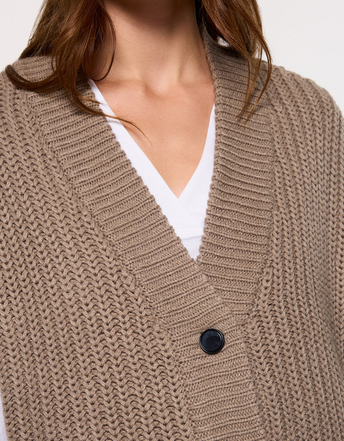 Chaleco de Punto Marrón - Richy 7