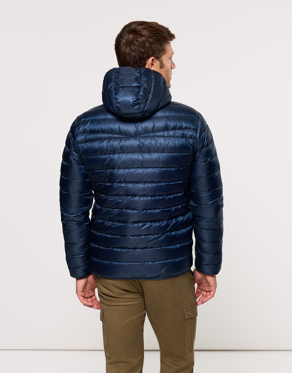 Chaqueta Azul Marino con Capucha - Tuck 4