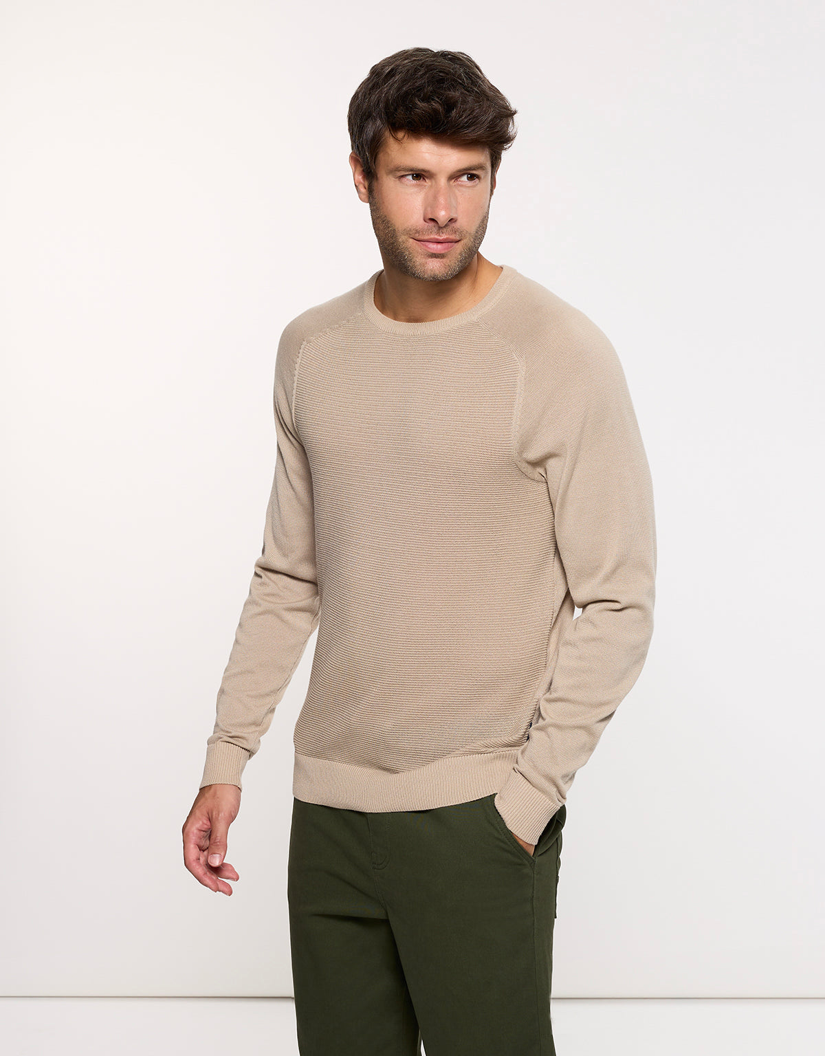 Jersey Manga Larga Taupé - Nusti 3