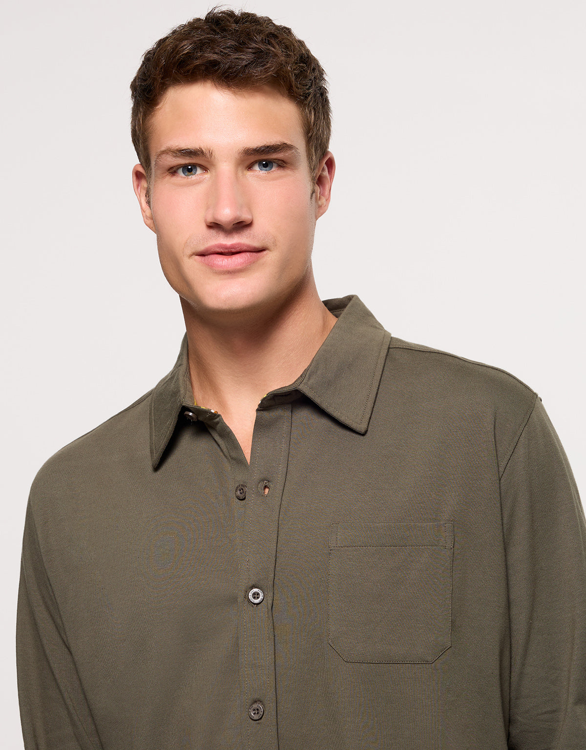 Camisa Manga Larga Verde - Niana 2