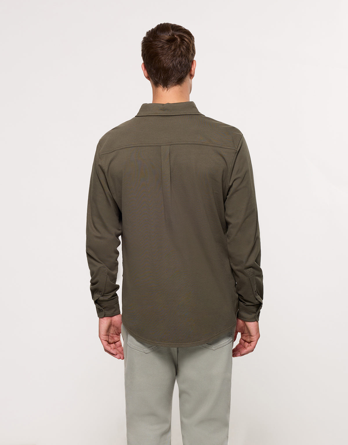 Camisa Manga Larga Verde - Niana 4