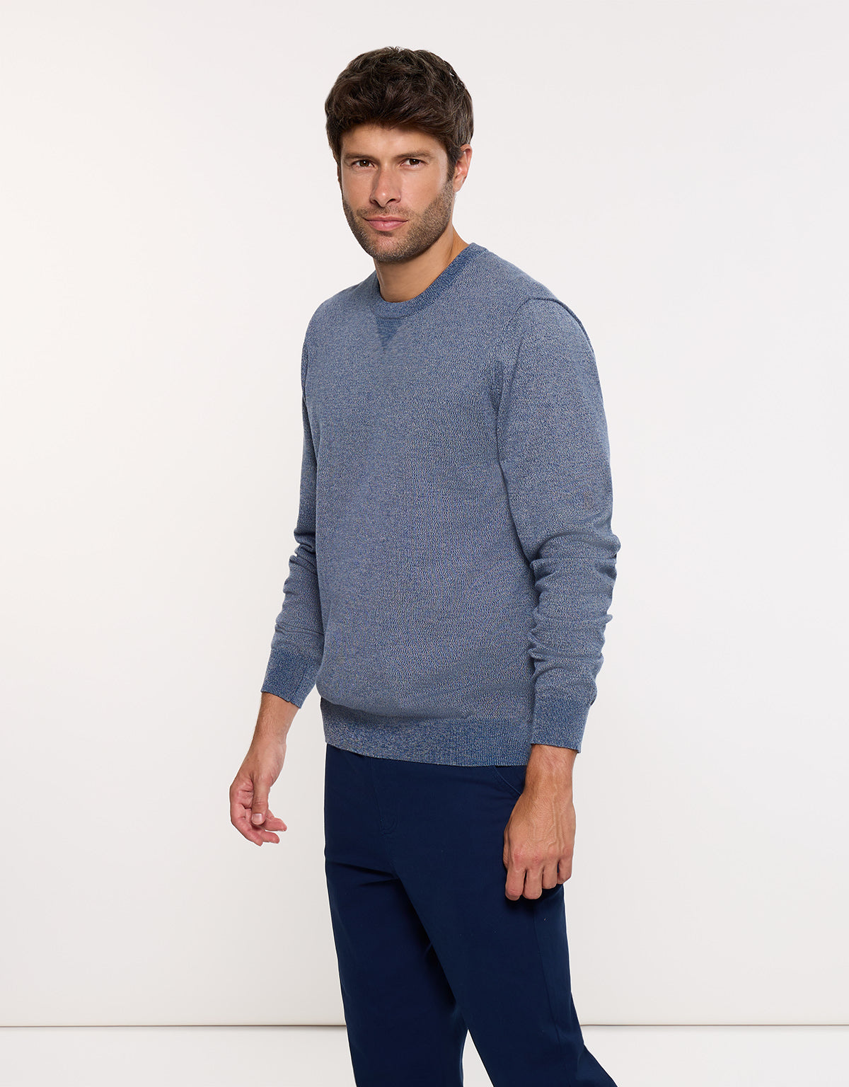 Jersey Manga Larga Azul Marino - Reton 3