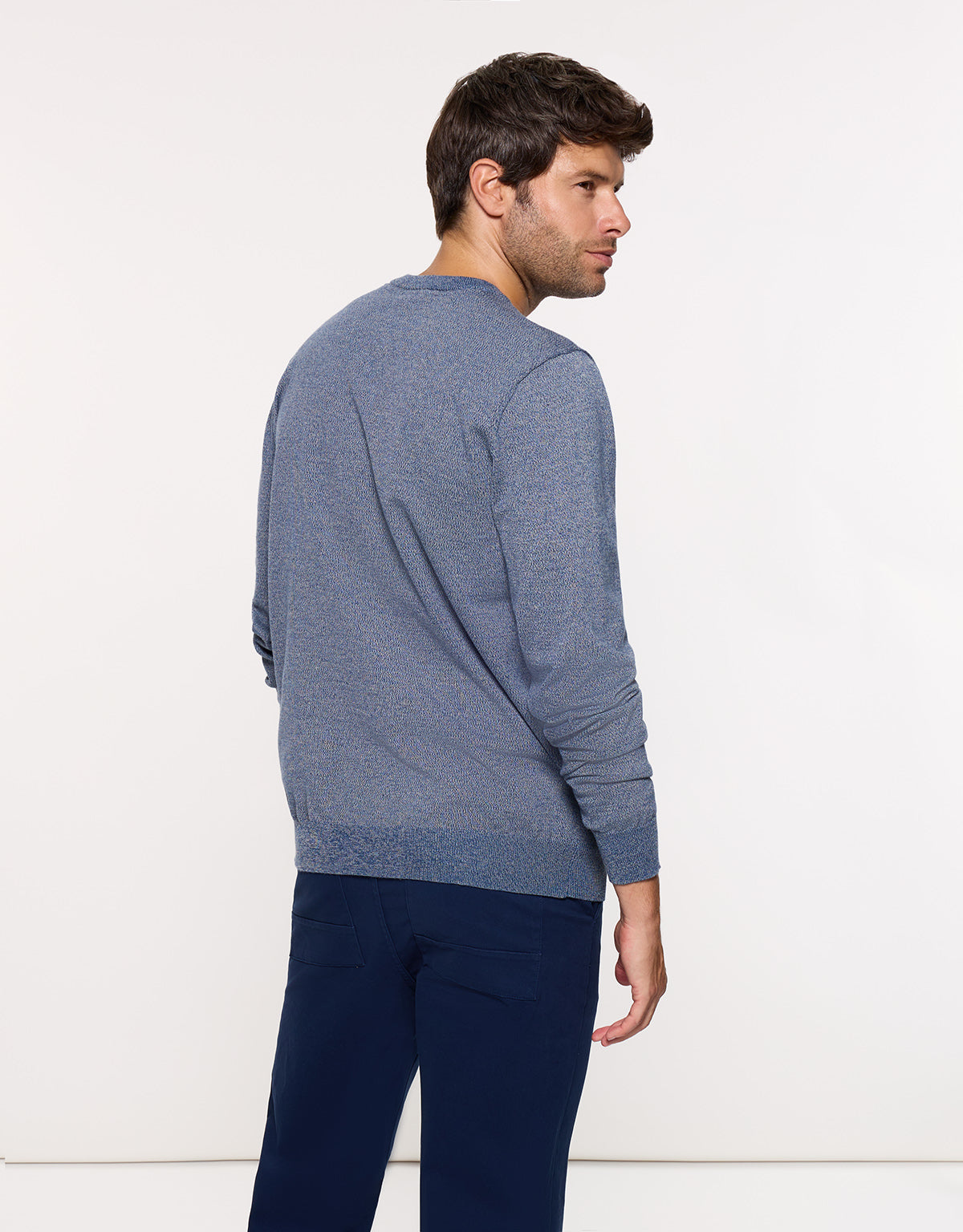 Jersey Manga Larga Azul Marino - Reton 4