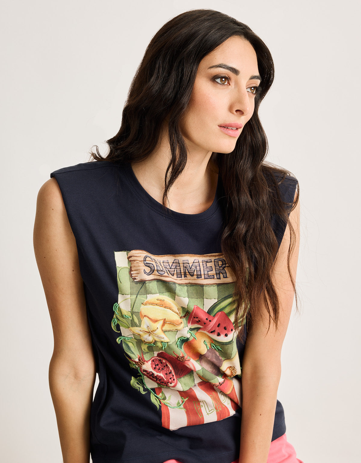 Camiseta Manga Corta Azul Marino - Bangana 2