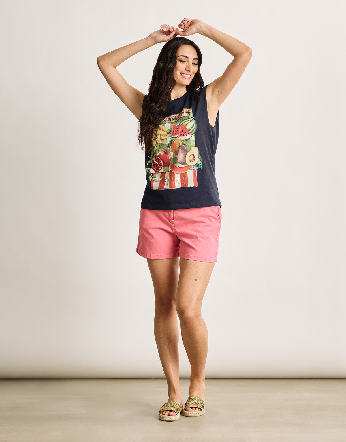 Navy Blue Short Sleeve T-Shirt - Bangana