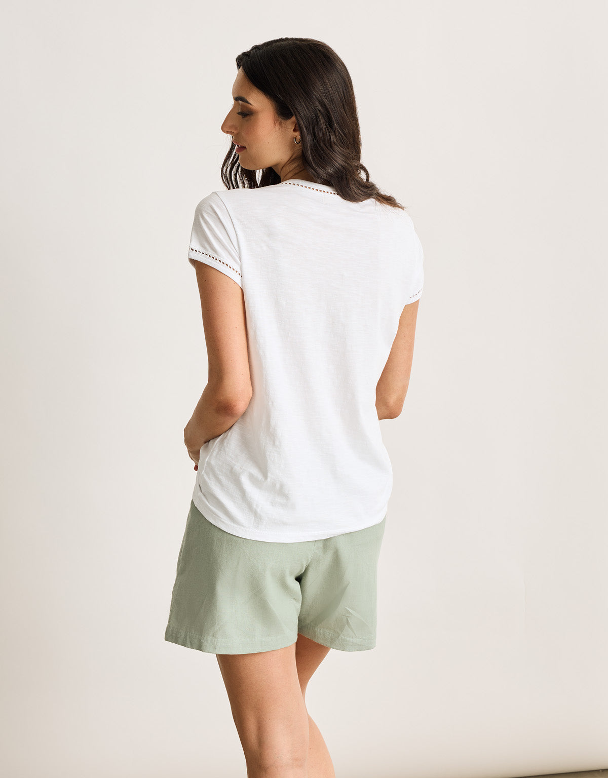 Camiseta Manga Corta Blanco - Folifan 3