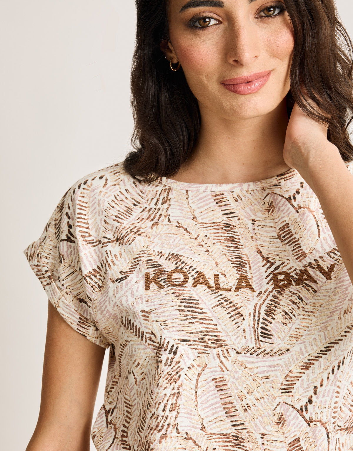 Camiseta Manga Corta Beige - Zebriye 2