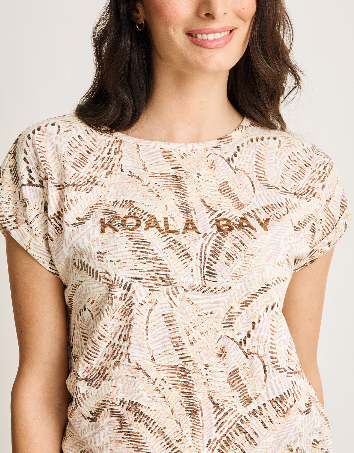 Camiseta Manga Corta Beige - Zebriye 5