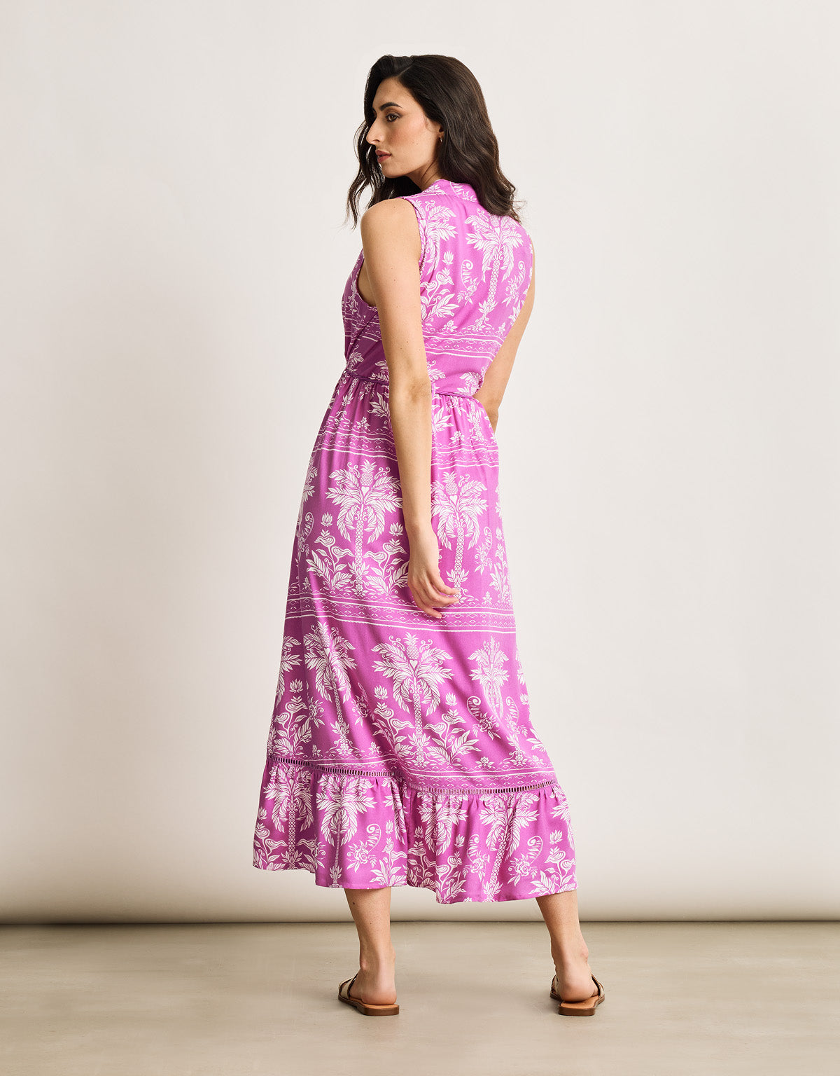 Vestido Midi Lila - Borton 3