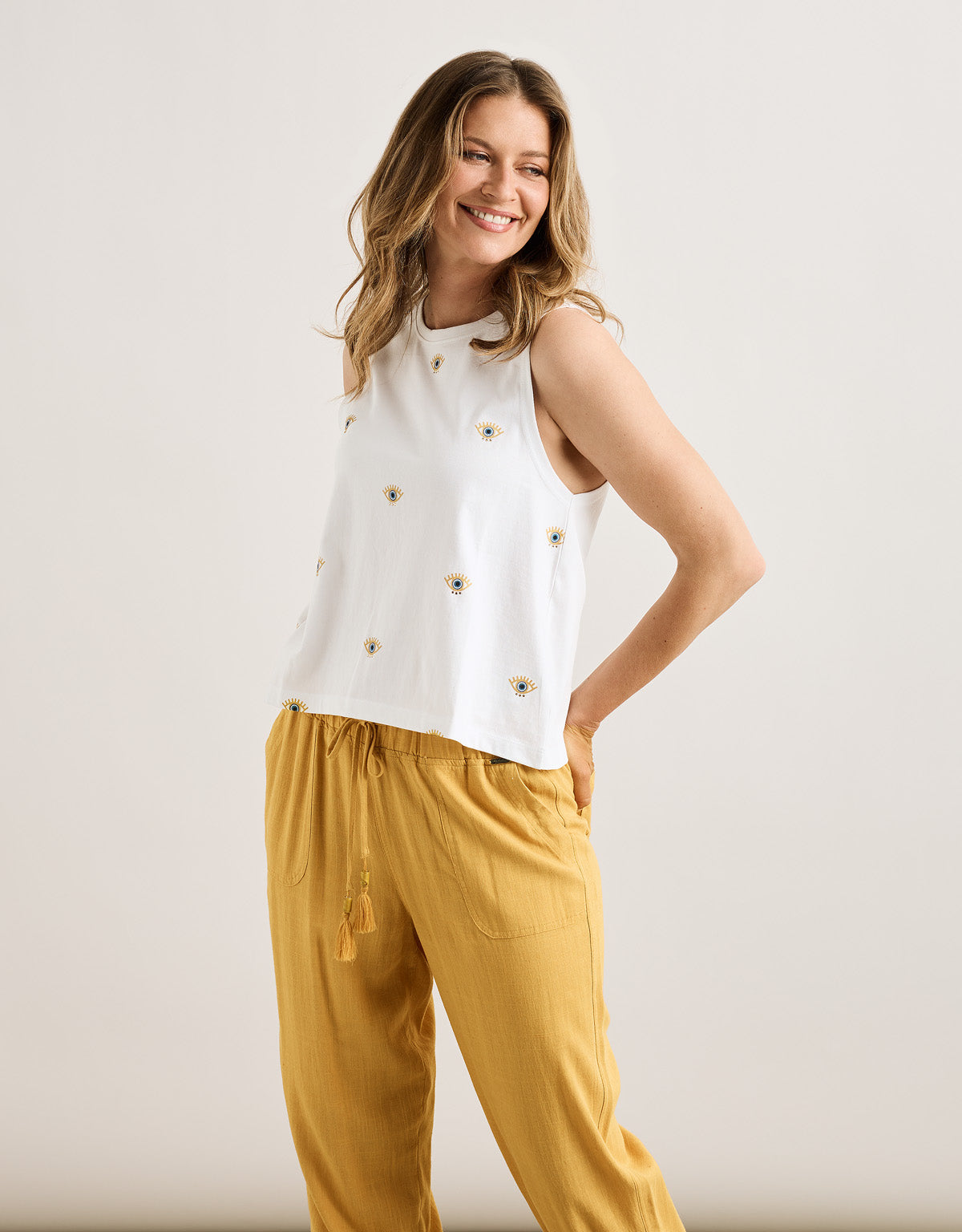 Camiseta Tirantes Blanco - Pantike 4