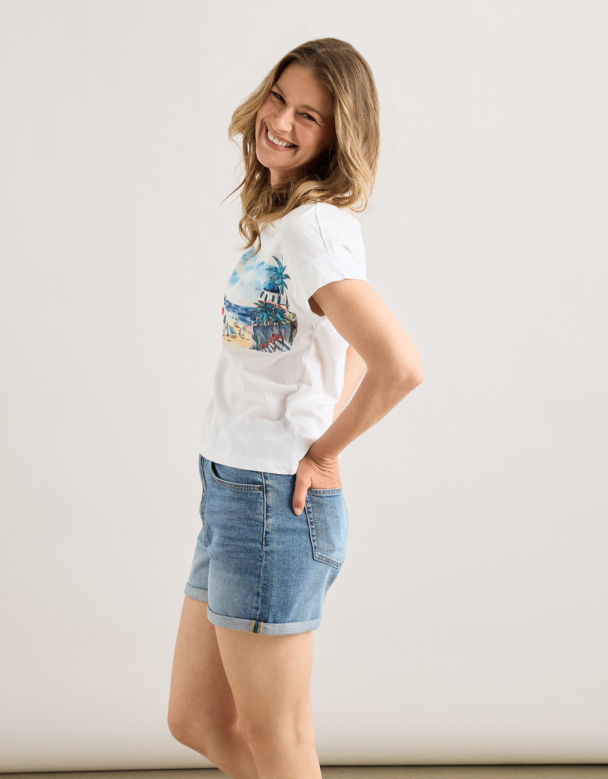 Camiseta M/C Blanco - Nalieta 3