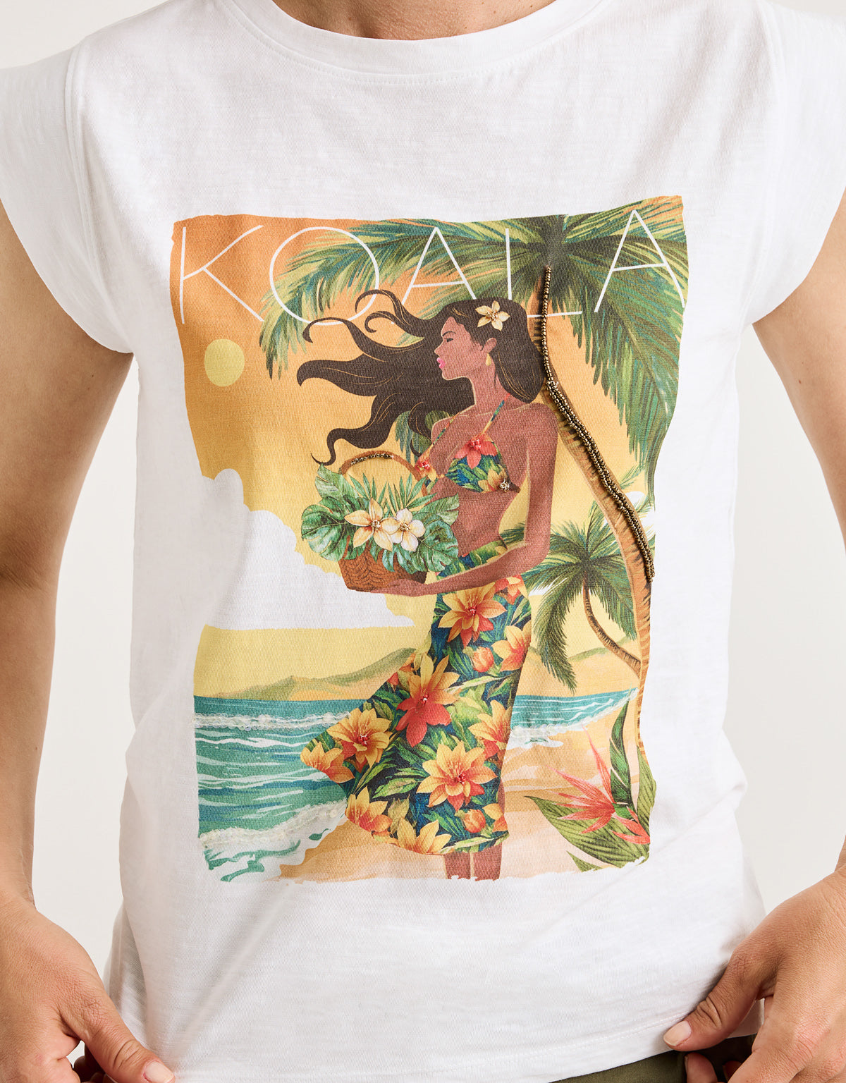 Camiseta M/C Blanco - Waiana 5