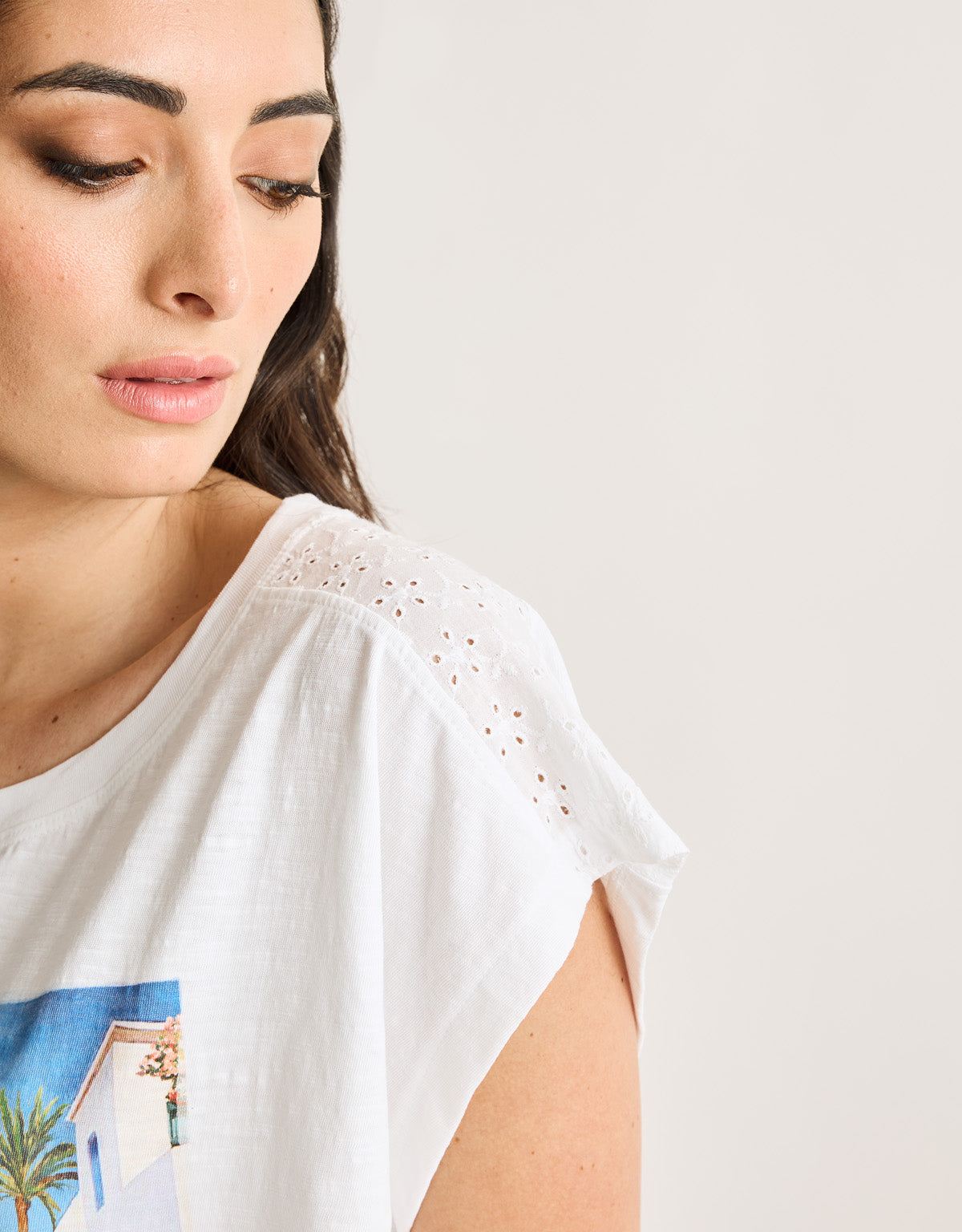 Camiseta Manga Corta Blanco - Lader 5