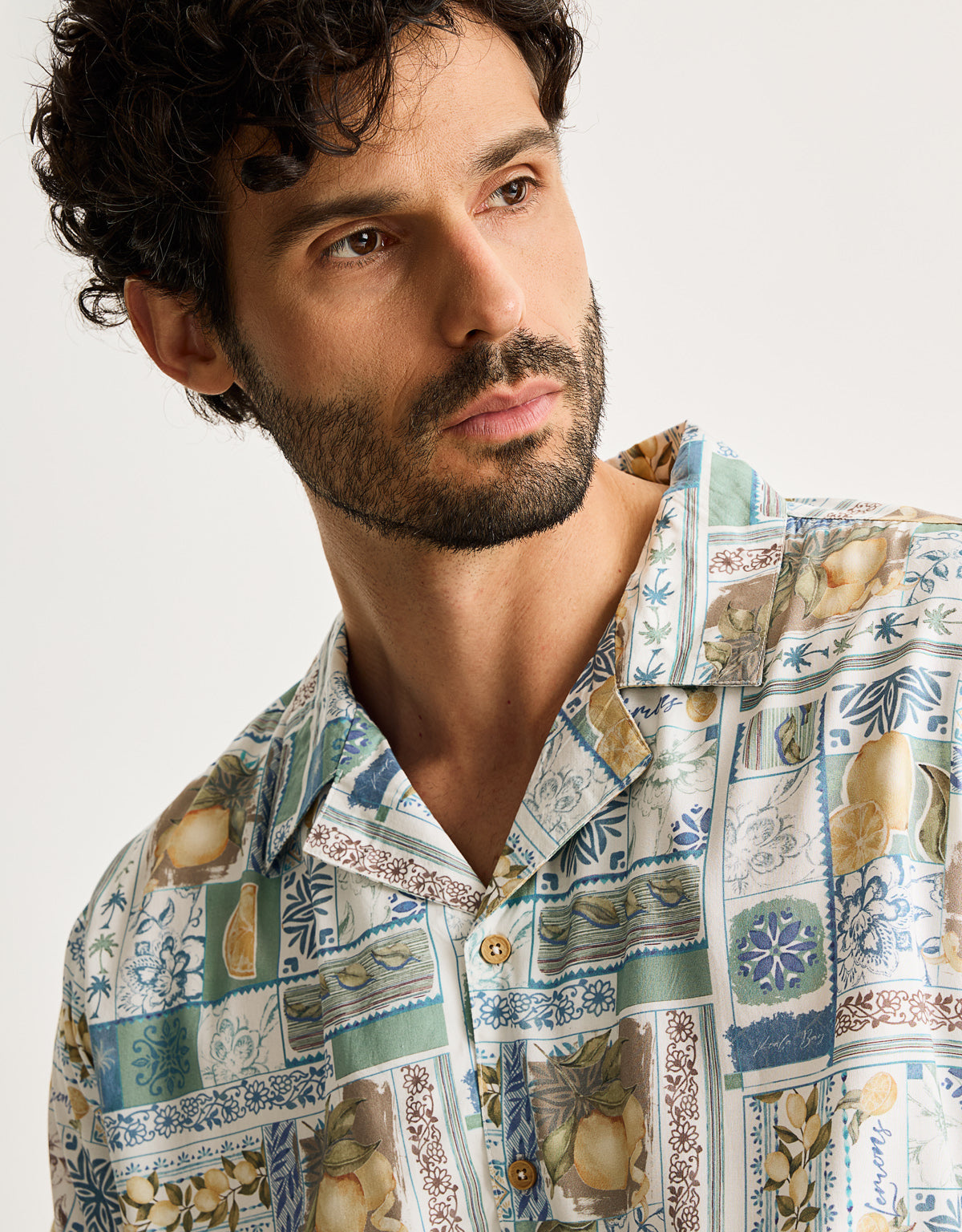 Camisa Manga Corta Blanco - Mosaix 2