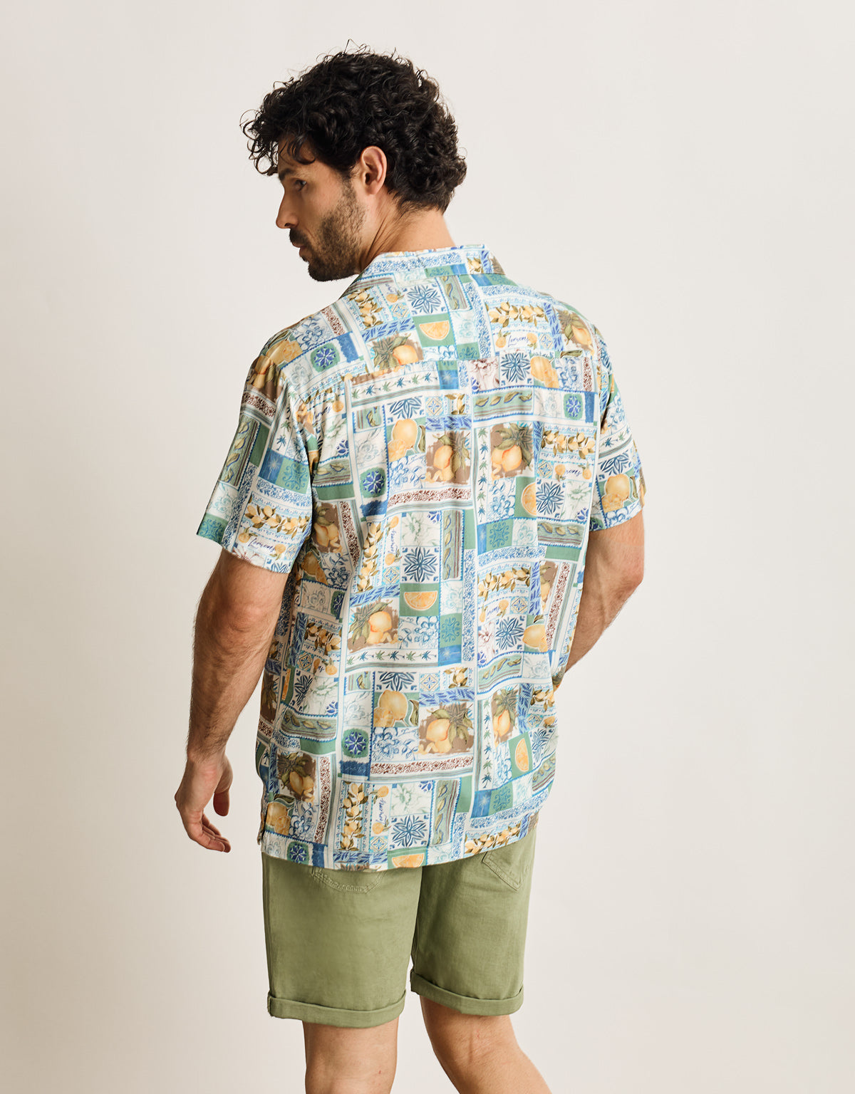 Camisa Manga Corta Blanco - Mosaix 3