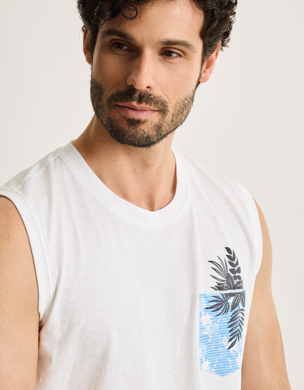 Camiseta Tirantes Blanco - Satri 2