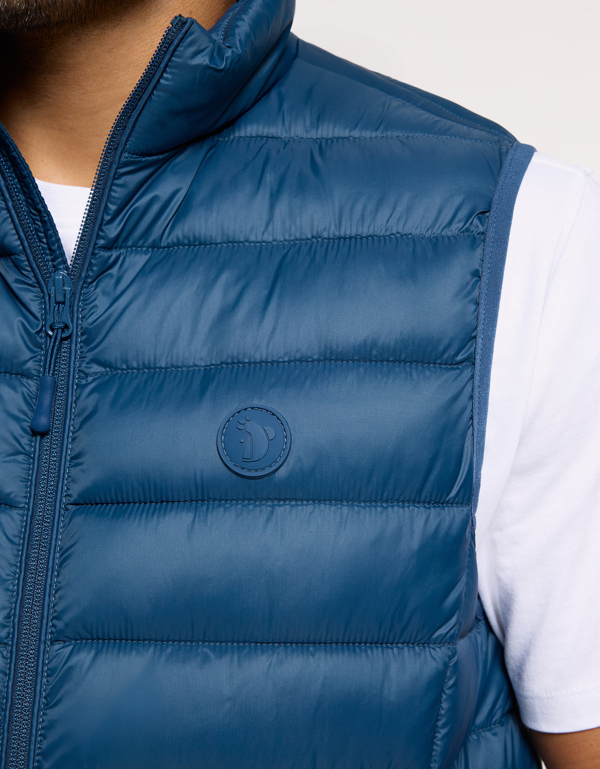 Blue Padded Gilet - Ninbo
