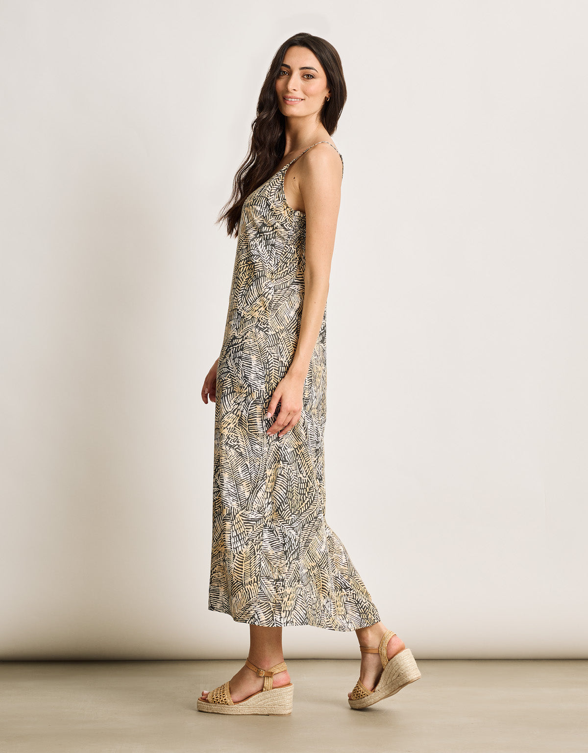 Vestido Largo Verde Oscuro - Surley 3