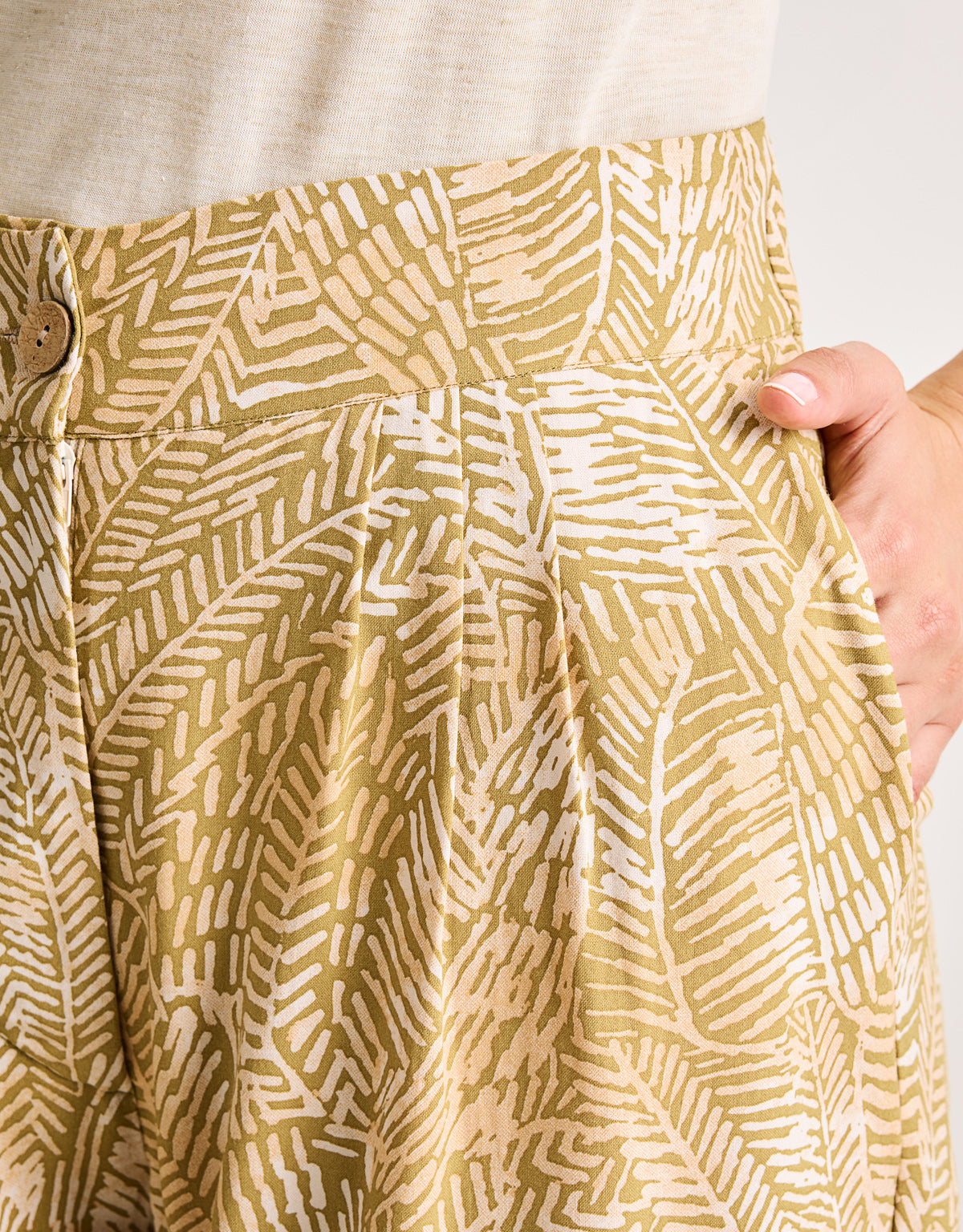 Pantalón Largo Verde Claro - Ferley 4