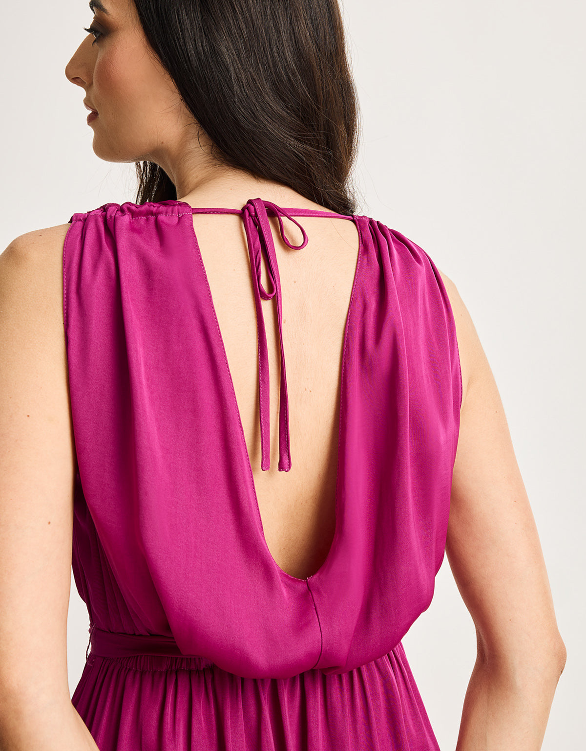 Vestido Largo Morado - Monicasa 6