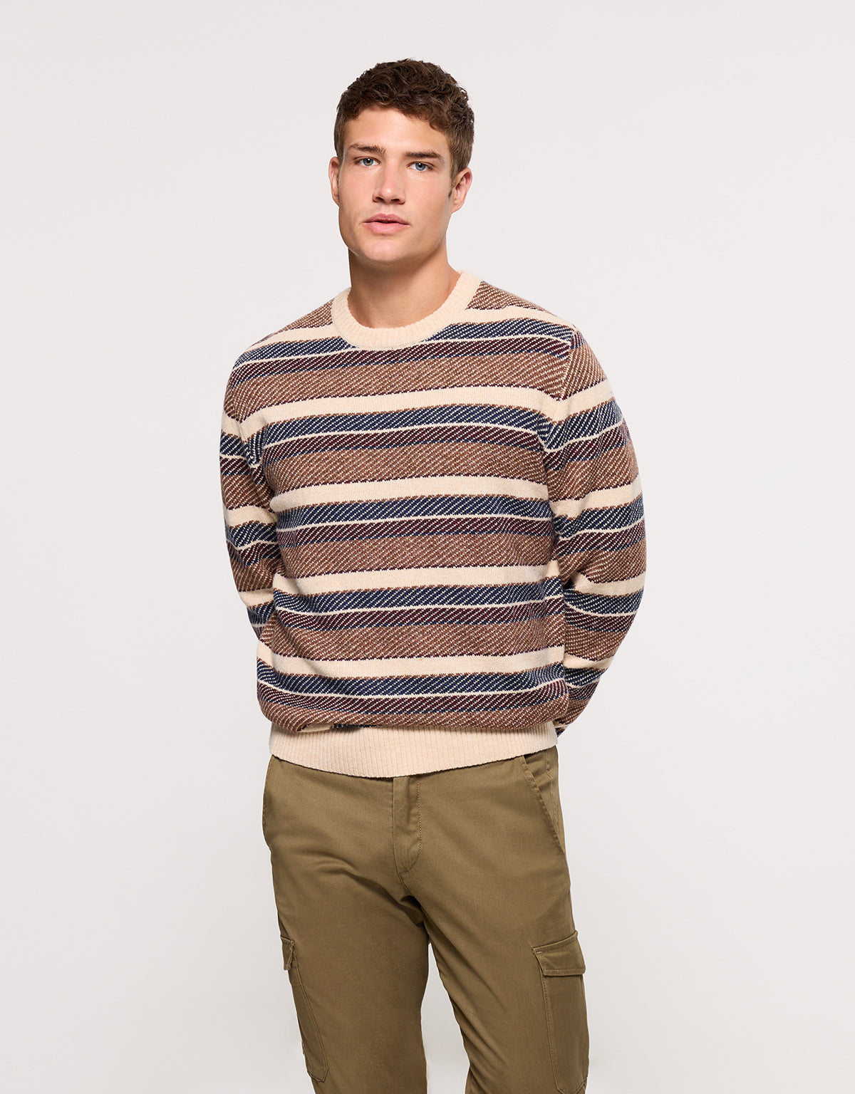 Jersey Beige Rayas - Susque