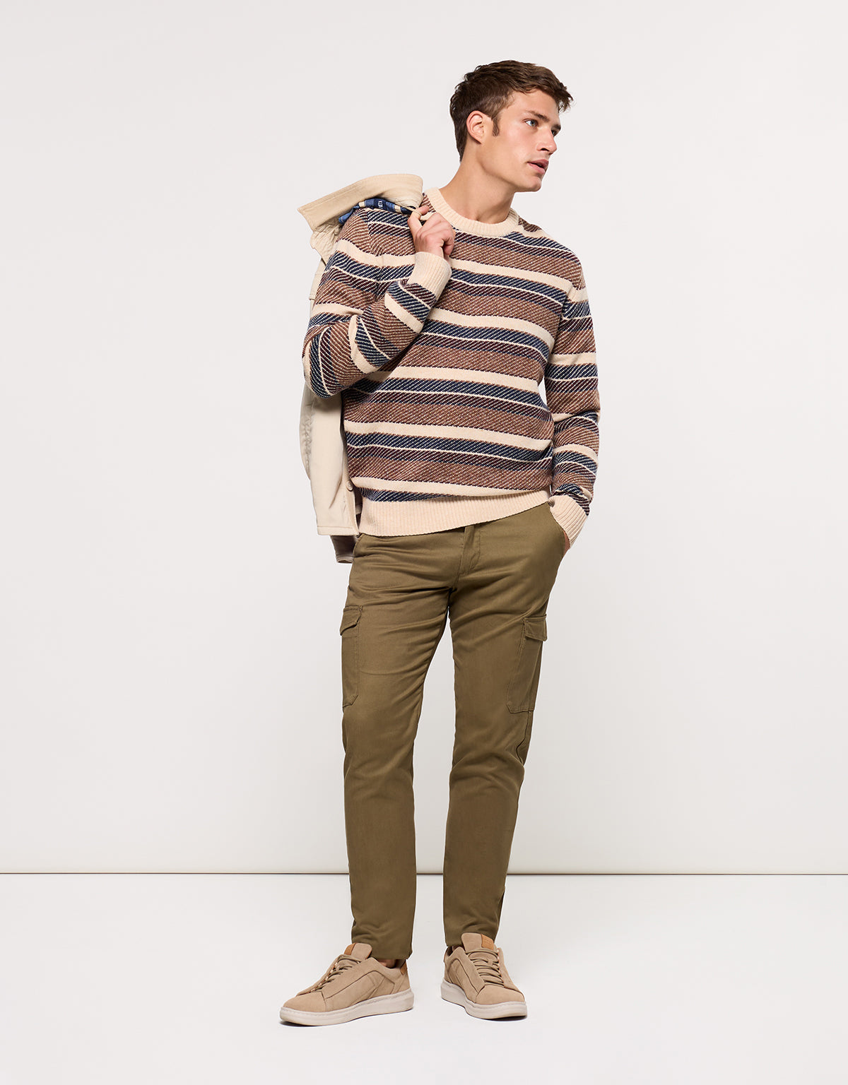 Jersey Beige Rayas - Susque 8