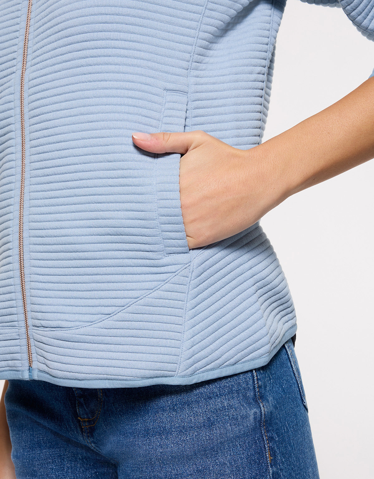 Chaqueta Azul Celeste - Tigiana 7