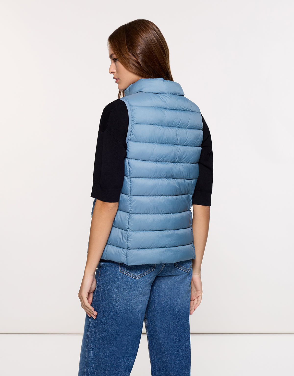 Chaleco Acochado Azul - Bare 4