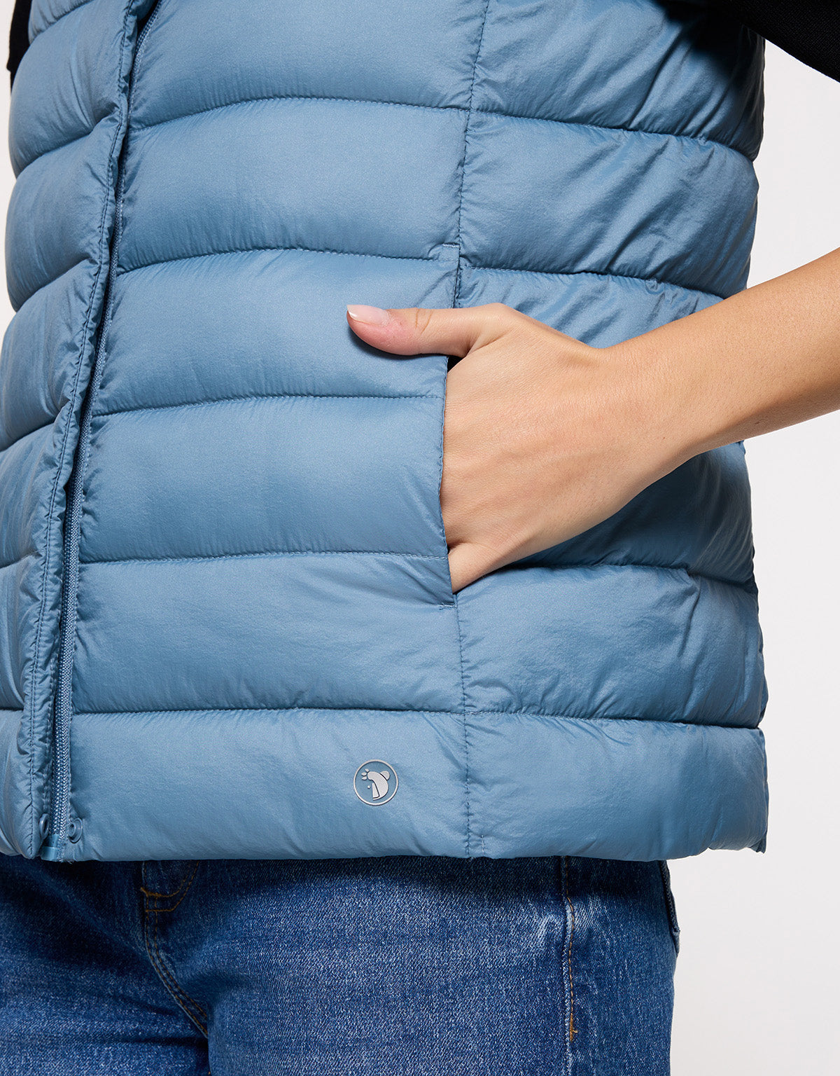 Chaleco Acochado Azul - Bare 6