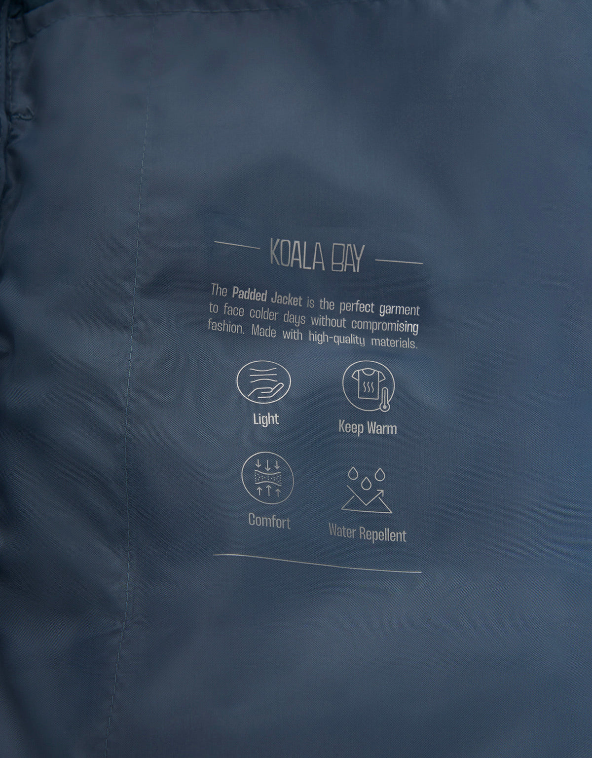 Chaleco Acochado Azul - Bare 7