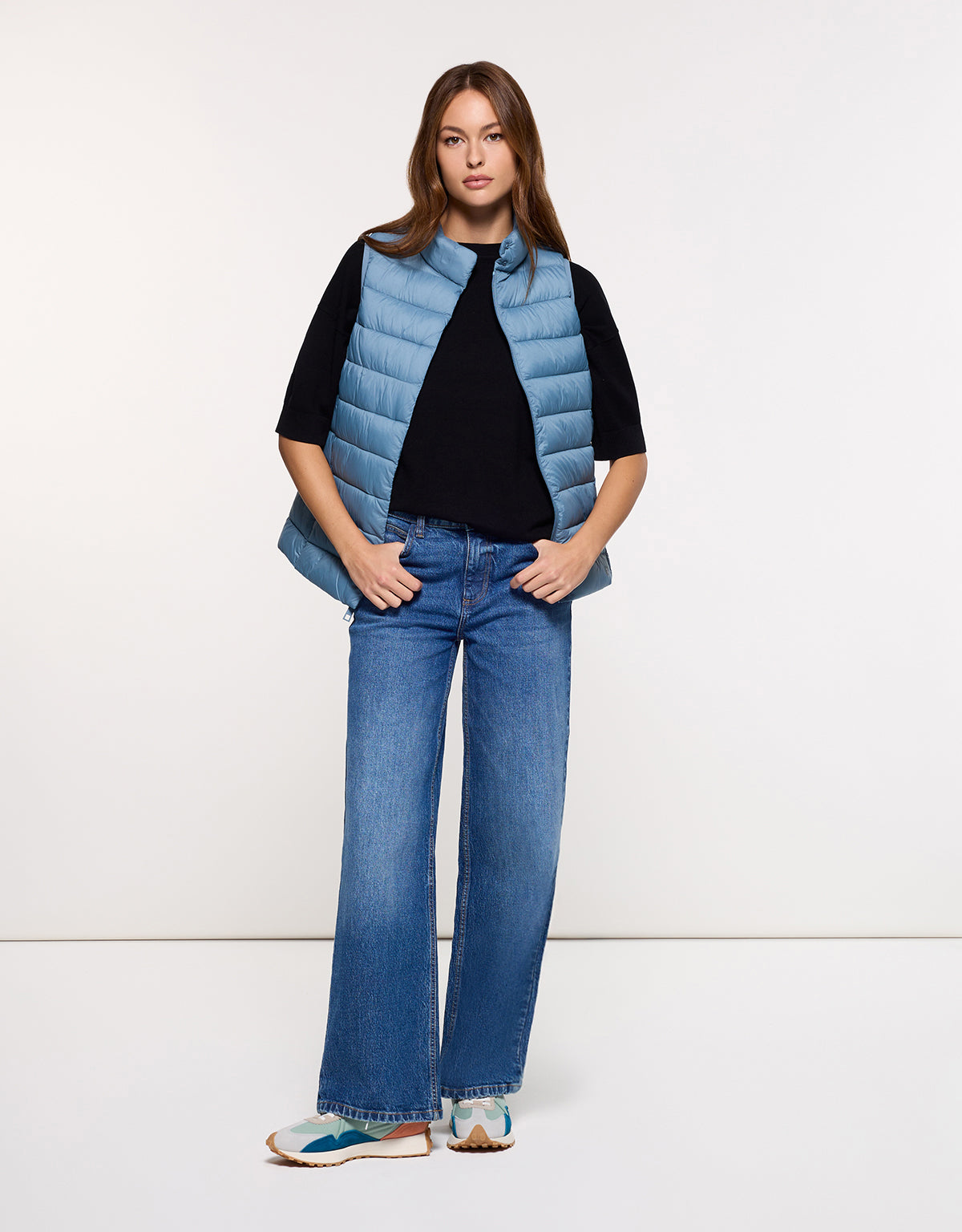 Chaleco Acochado Azul - Bare 8