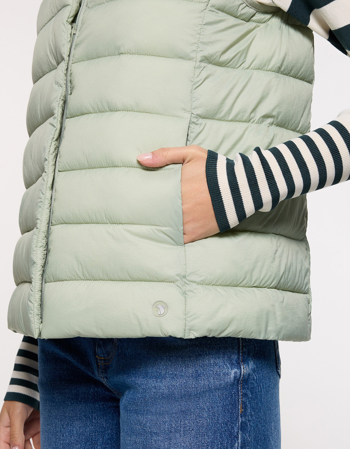 Chaleco Acolchado Caqui - Bare 6