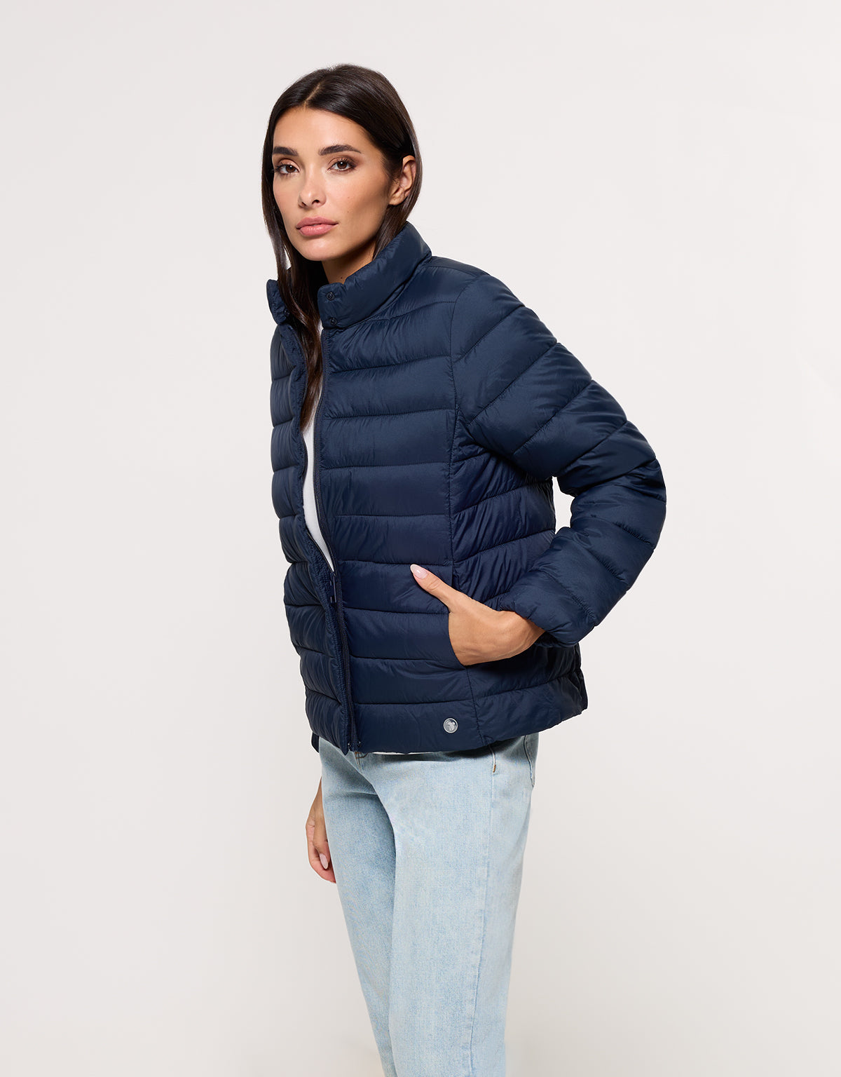 Chaqueta Acolchada Azul Marino - Bareman 3