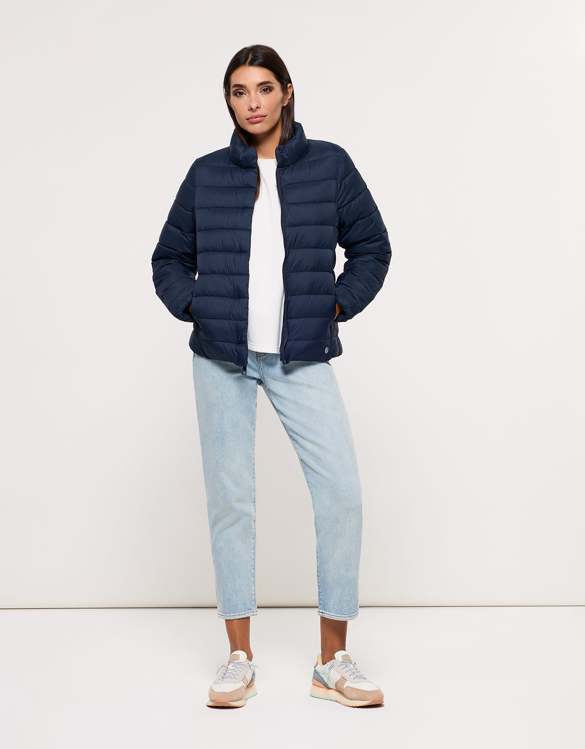 Chaqueta Acolchada Azul Marino - Bareman 6