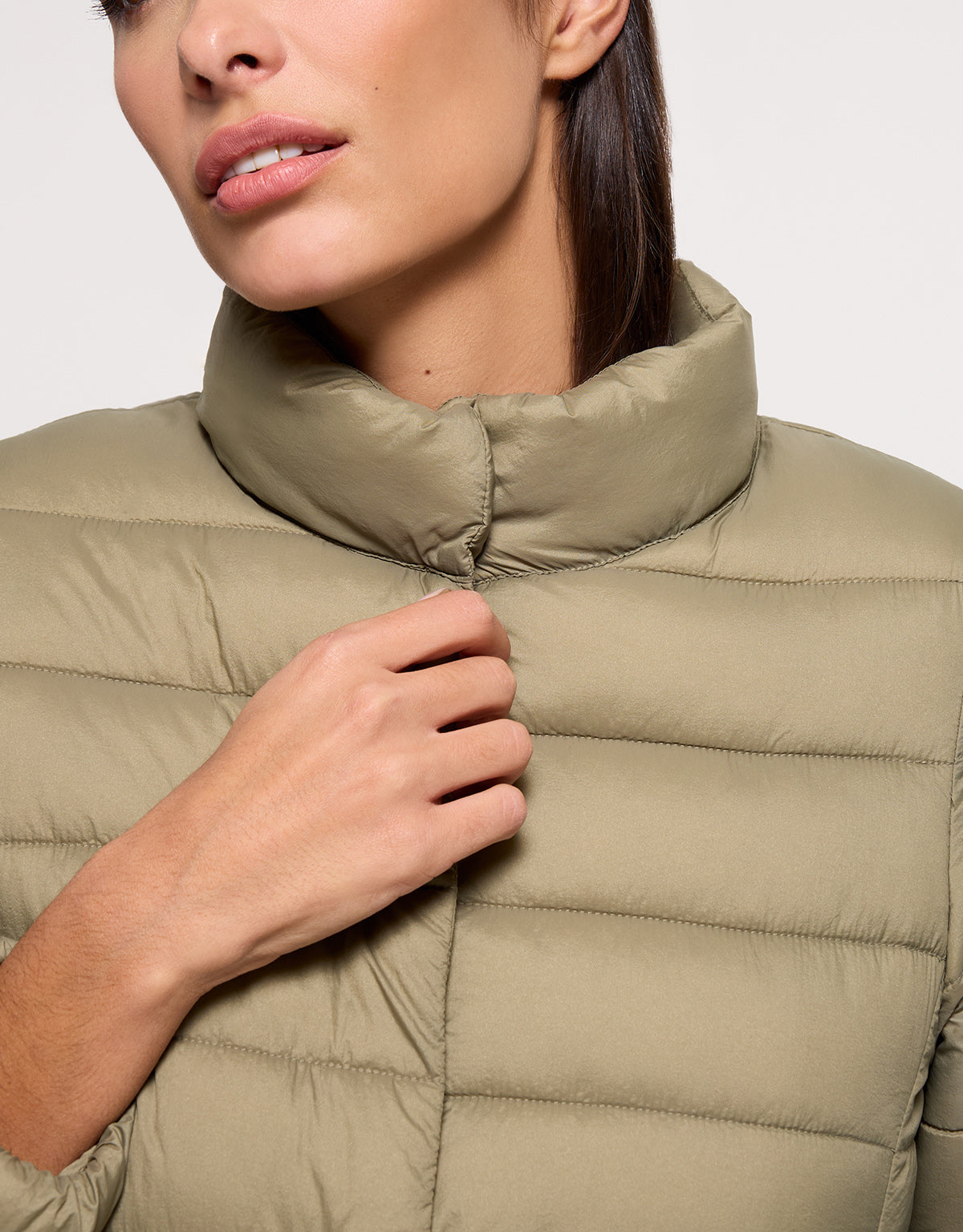 Chaqueta Acolchada Caqui - Bareman 5