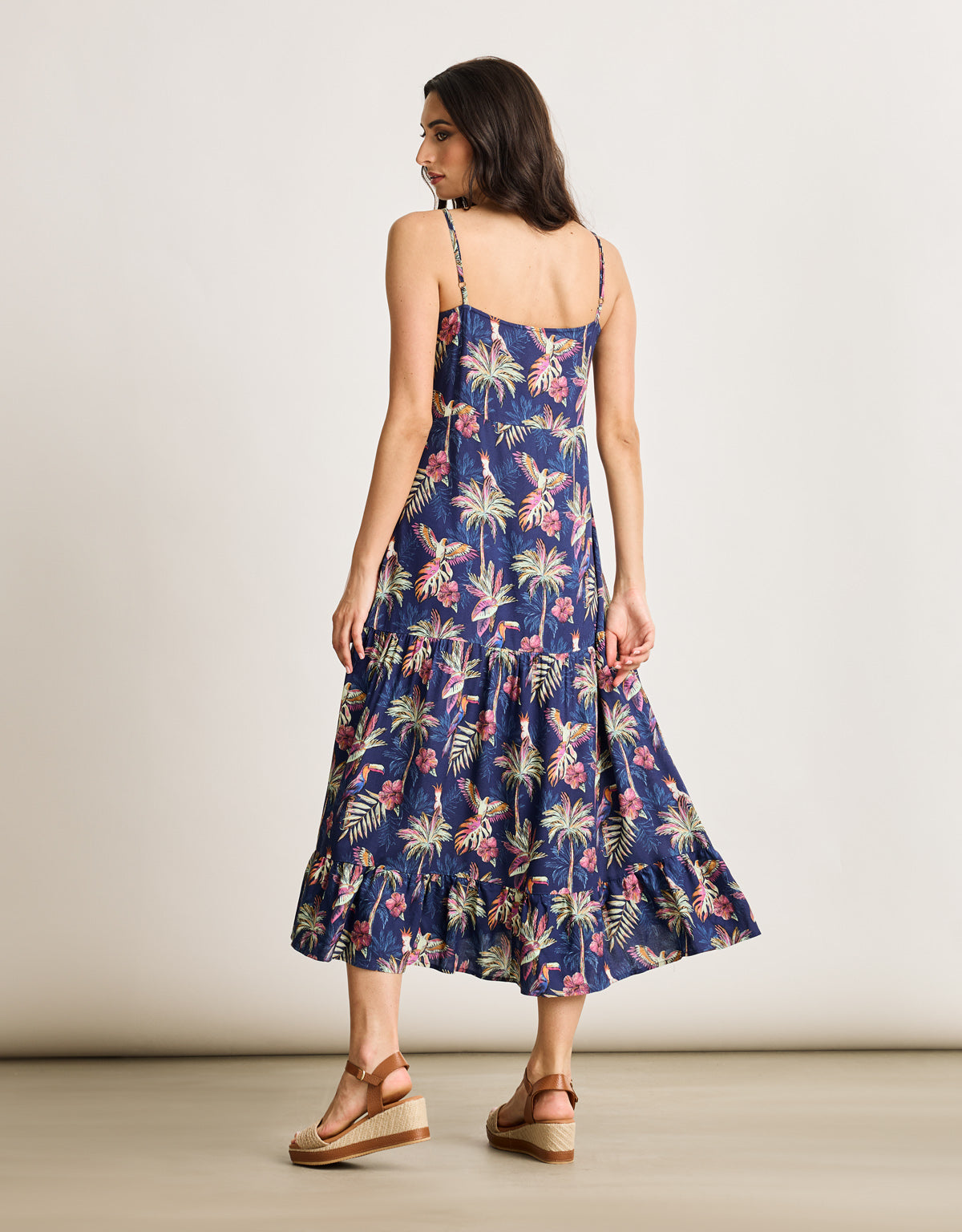 Vestido Largo Azul - Sampeti 3