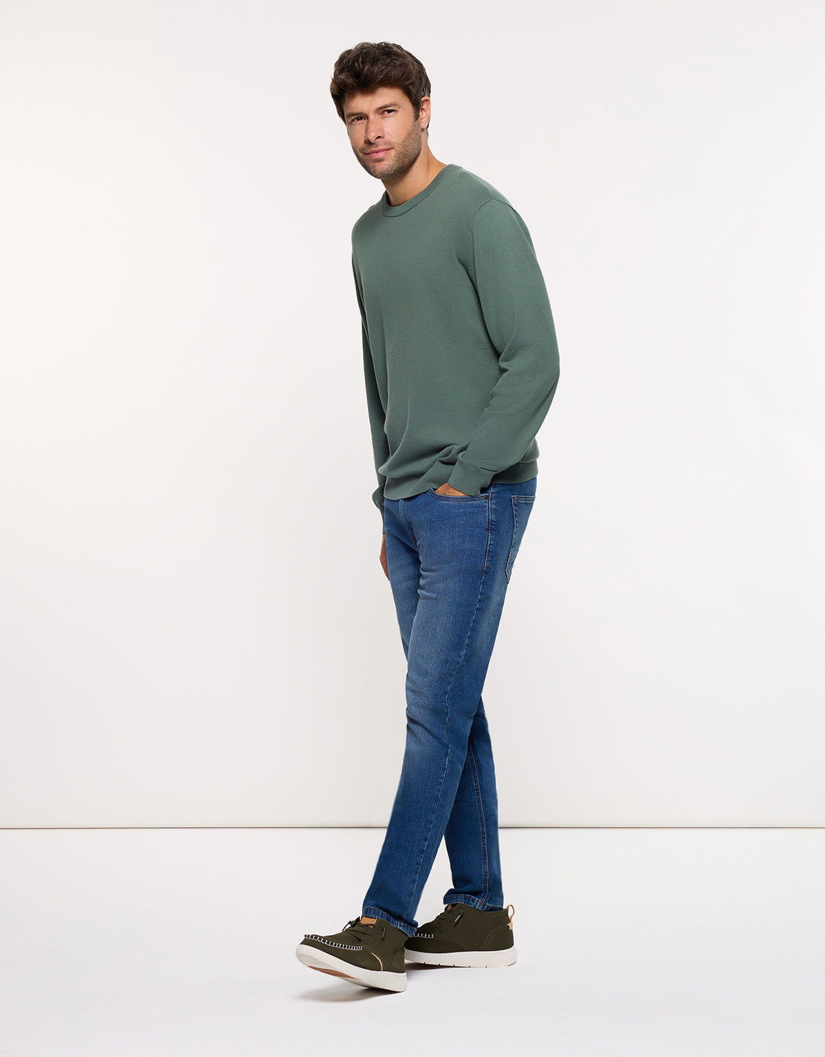 Jersey Manga Larga Verde - Five 6