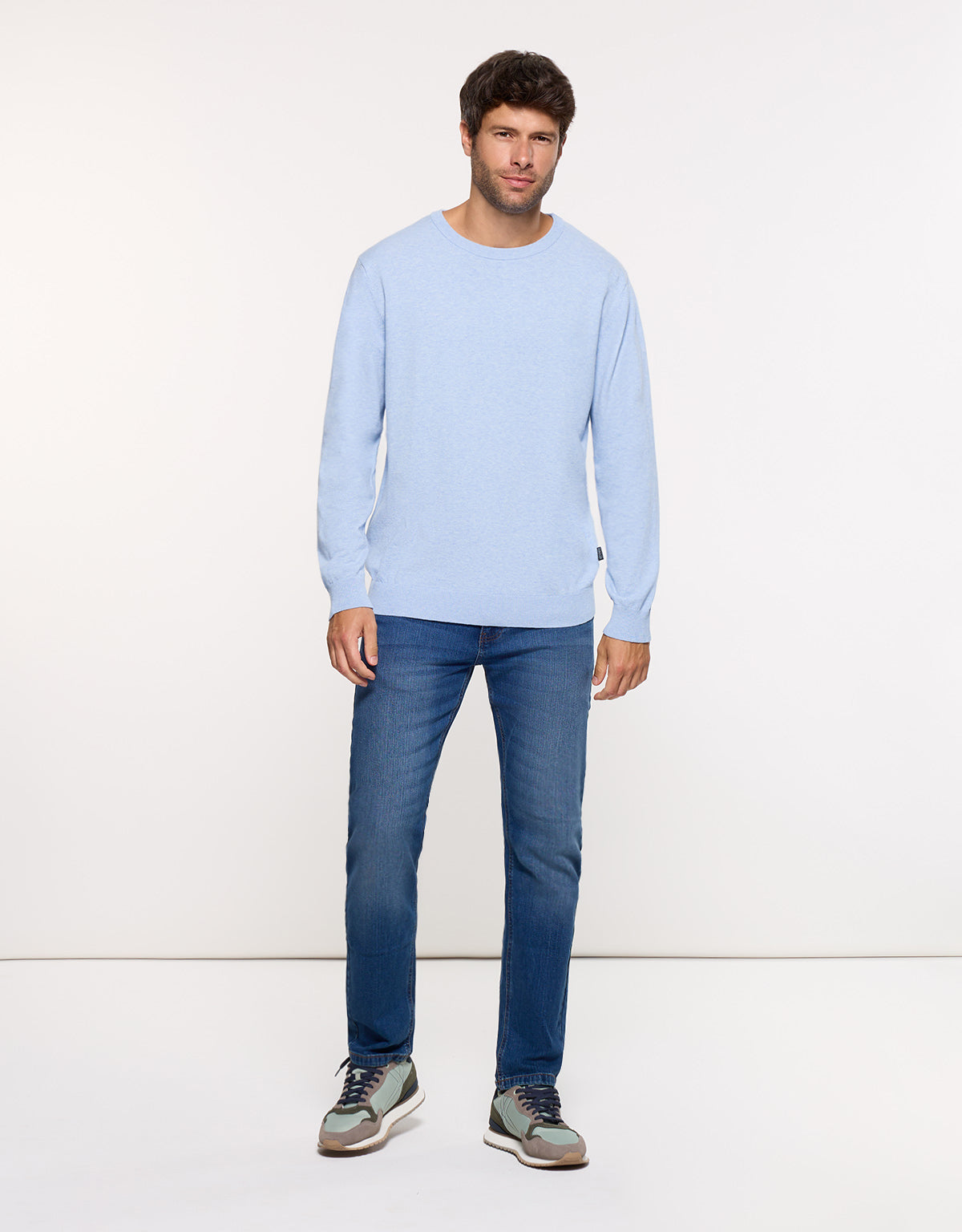 Jersey Manga Larga Azul Claro - Five 6