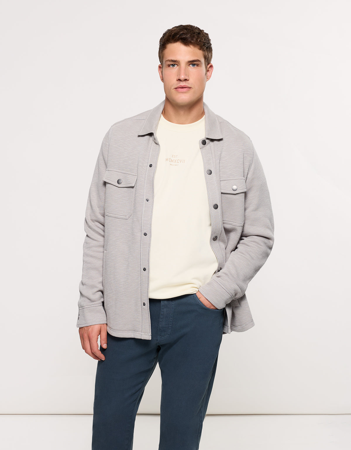 Sobrecamisa Gris - Pictu