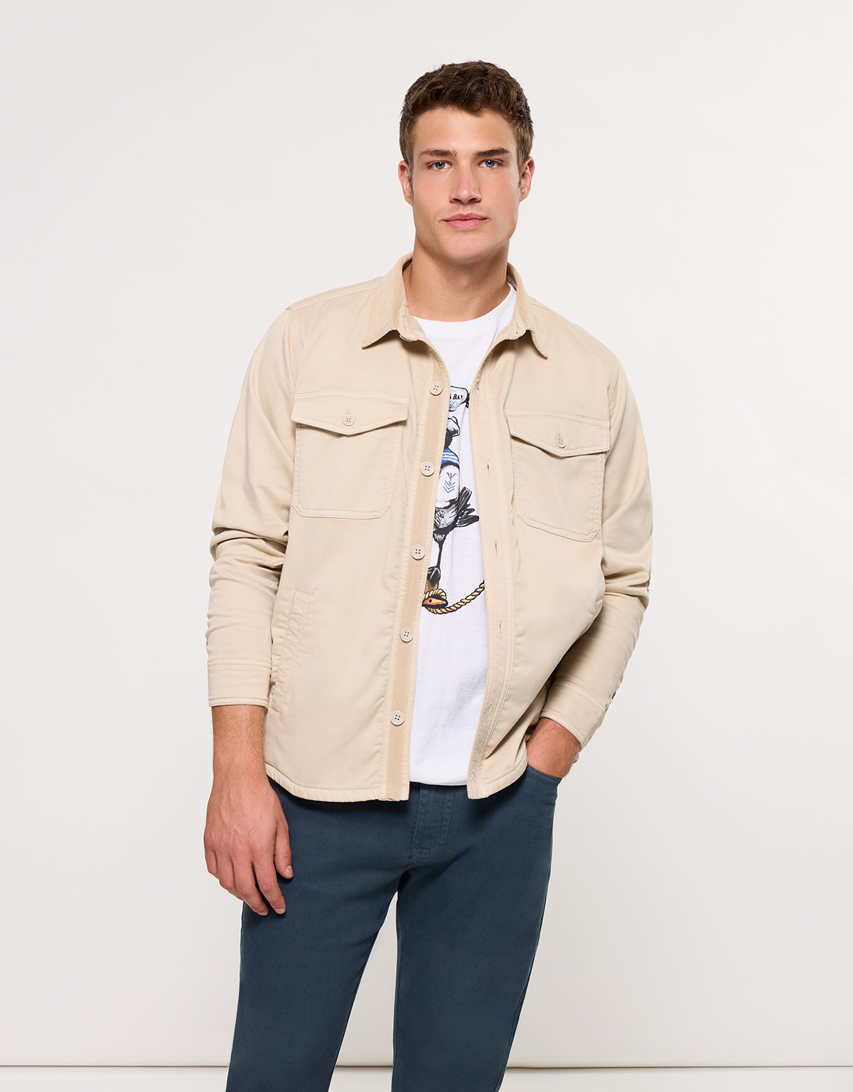 Chaqueta Beige - Warden
