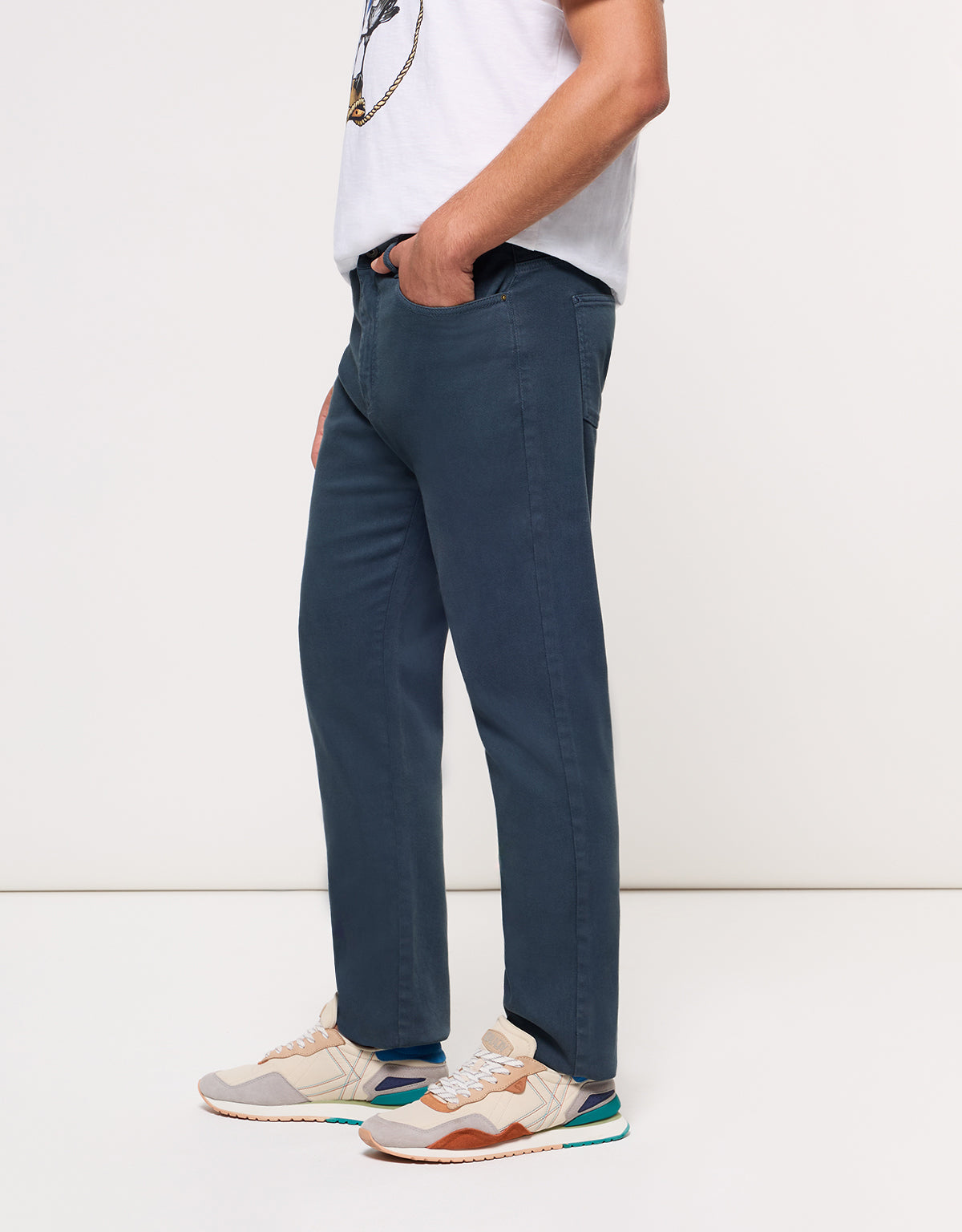 Pantalón Largo Azul - Ziko 4